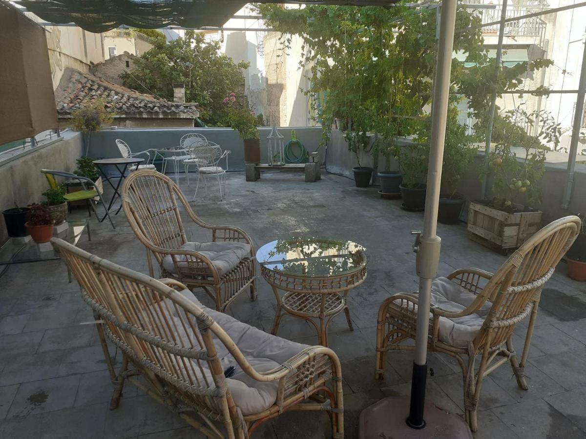 Ferienwohnung 17 Flats And Roof Garden Athen Exterior foto