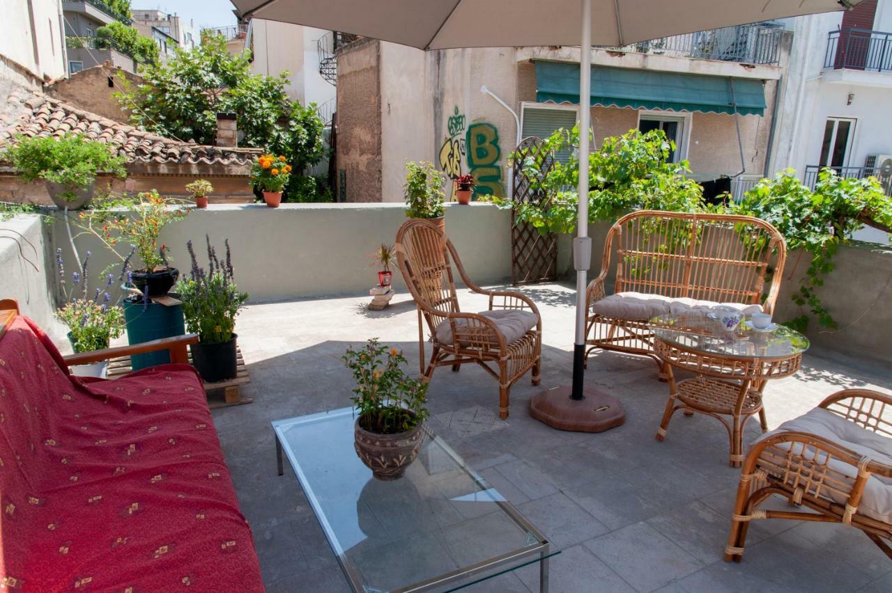 Ferienwohnung 17 Flats And Roof Garden Athen Exterior foto
